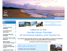 Tablet Screenshot of camdenhaveninfo.org.au